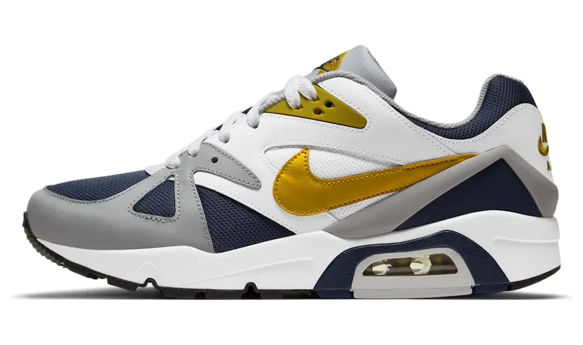 Nike Air Structure Triax 91 White Navy Citron (DB1549-400)