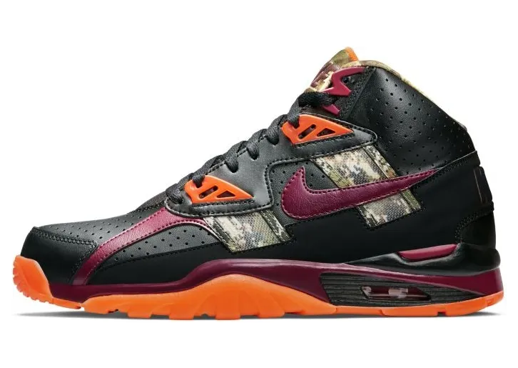 Nike Air Trainer SC High Camo Black Crimson (685151-001)