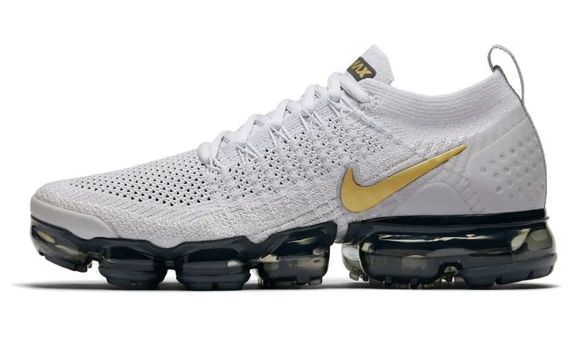 Nike Air VaporMax 2 Vast Grey Metallic Gold (W)