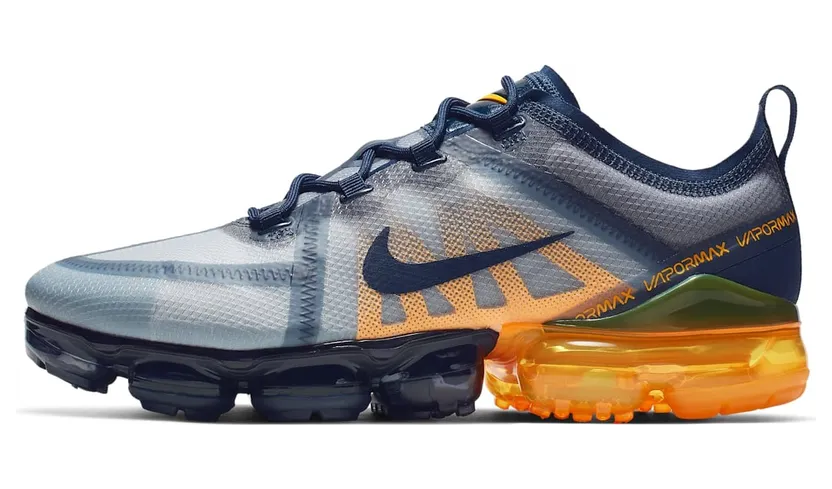Nike Air VaporMax 2019 Midnight Navy Laser Orange (AR6631-401)