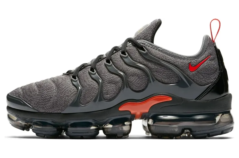 Nike Air VaporMax Plus Cool Grey Team Orange (924453-012)