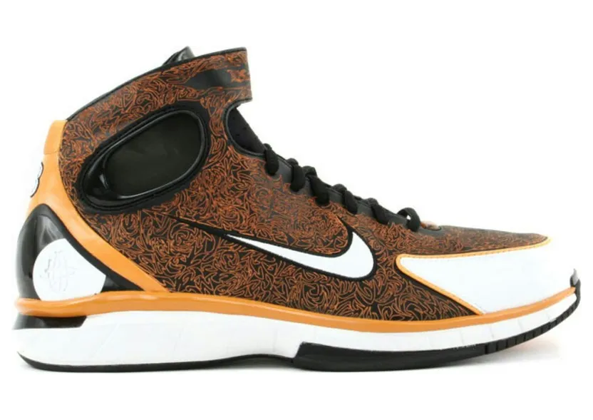 Nike Air Zoom Huarache 2K4 Laser Kobe Black Gold (308475-014)