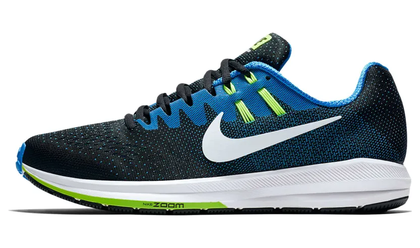 Nike Air Zoom Structure 20 Black Photo Blue Ghost Green (849576-004)