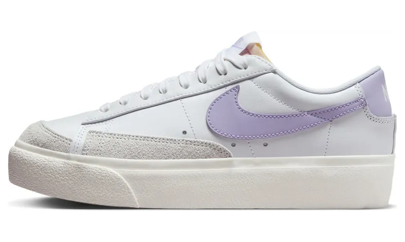 Nike Blazer Low Platform White Sail Lilac Bloom (DJ0292-114)