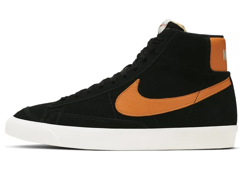 Nike Blazer Mid ’77 “Black / Orange” (CJ9693-001)