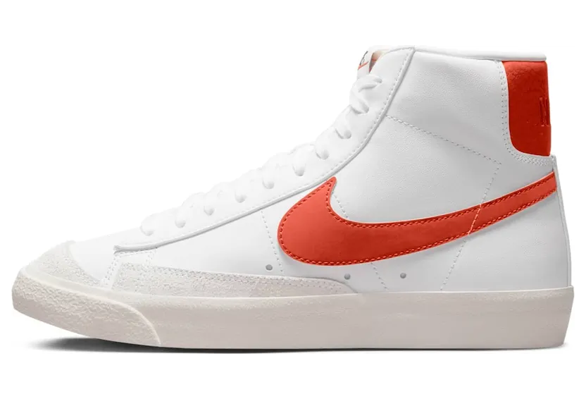 Nike Blazer Mid ’77 “White / Cinnabar” (DZ4408-100)
