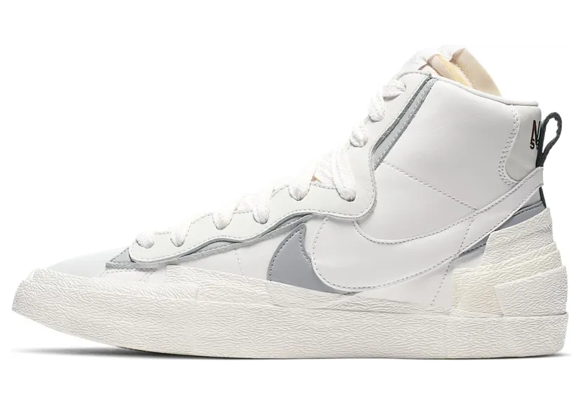 Nike Blazer Mid sacai White Grey (BV0072-100)
