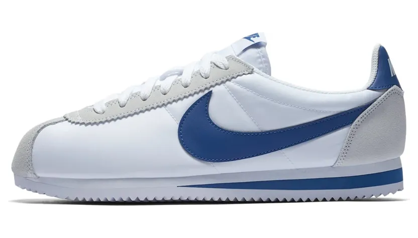 Nike Classic Cortez Nylon White Gym Blue (807472-102)