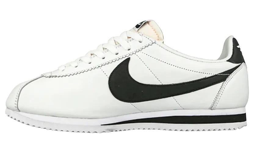 Nike Classic Cortez Premium QS “White Black” (724262-100)