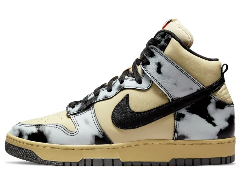 Nike Dunk High 1985 SP Black Acid Wash Grey (2021) (DD9404-700)