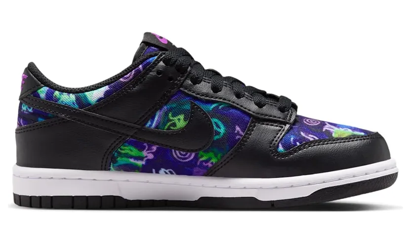 Nike Dunk Low Andrea Bergart GS: künstlerisches Multicolor (3)