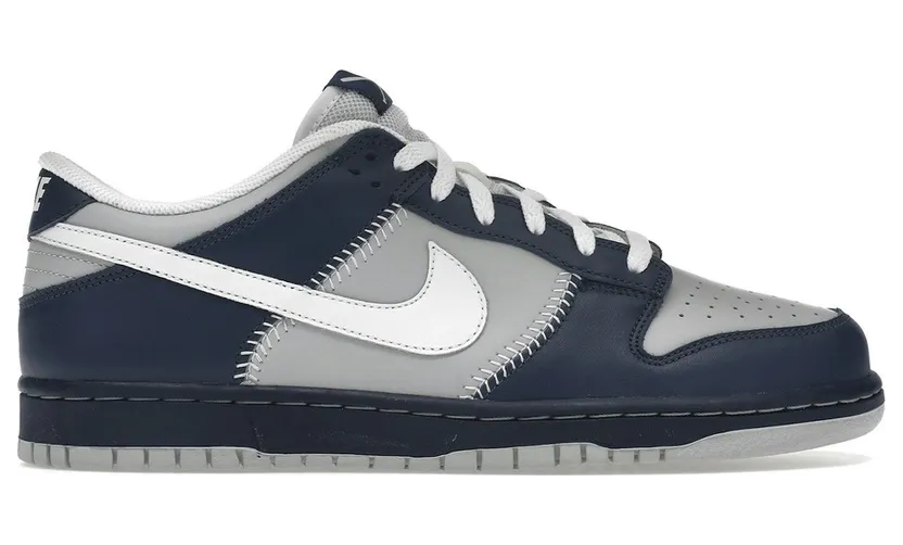 Nike Dunk Low Baseball Neutral Grey Midnight Navy (309431-015)