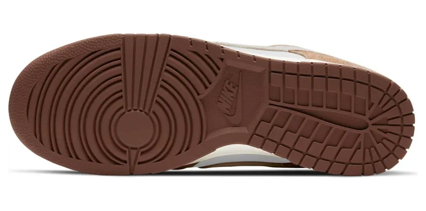Nike Dunk Low Medium Curry: raues Wildleder in drei warmen Tönen (2)