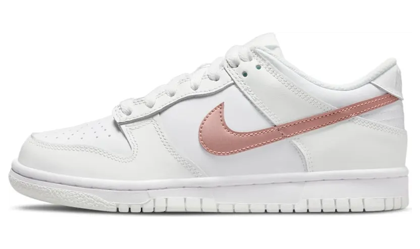 Nike Dunk Low White Pink (GS) (DH9765-100)