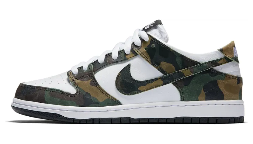 Nike Dunk SB Low Camo Legion Green (854866-331)