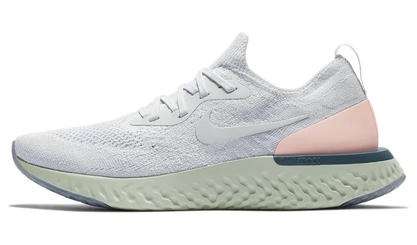 Nike Epic React Flyknit Pure Platinum Celestial Teal (W)