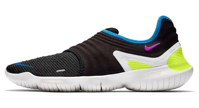 Nike Free RN Flyknit 3.0 Black Laser Orange (AQ5707-003)