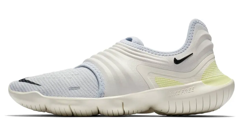 Nike Free RN Flyknit 3.0 Pure Platinum Luminous Green (W)
