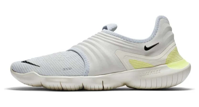Nike Free RN Flyknit 3.0 Pure Platinum Luminous Green