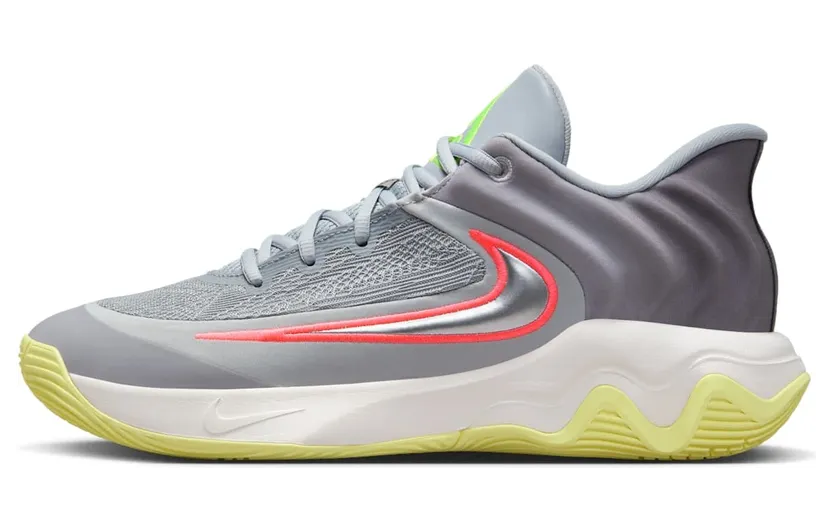 Nike Giannis Immortality 4 Wolf Grey Luminous Green (FQ3680-009)