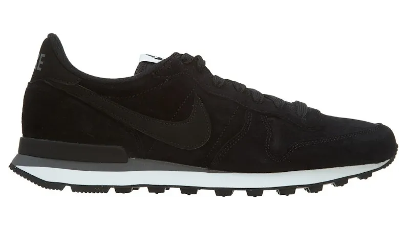 Nike Internationalist Leather Black Black-Dark Grey-White (631755-010)