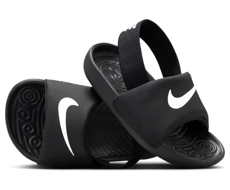 Nike Kawa Badeslipper für Babys und Schwarz (BV1094-001)
