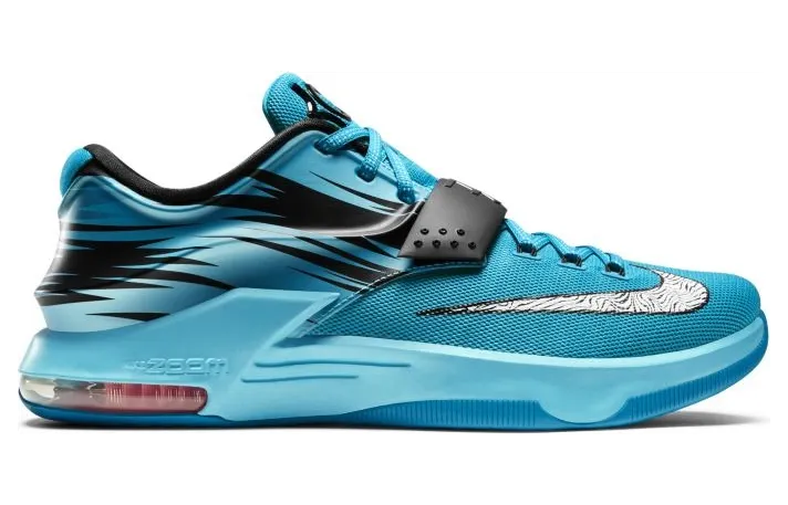 Nike KD 7 ‘Clearwater’ Light Blue/White-Clearwater-Total Orange (653996-414)
