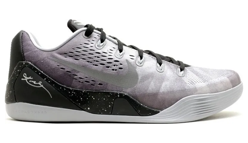Nike Kobe 9 EM Low Metallic Silver (652908-001)