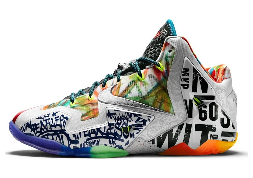 Nike LeBron XI 11 Premium ‘What The LeBron’ (2014) (650884-400)