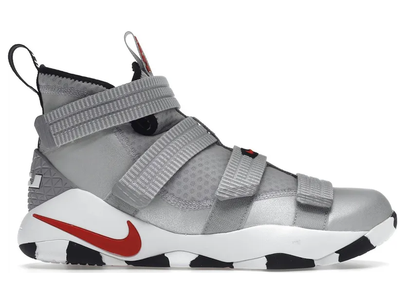 Nike LeBron Zoom Soldier 11 Silver Bullet (897646-007)