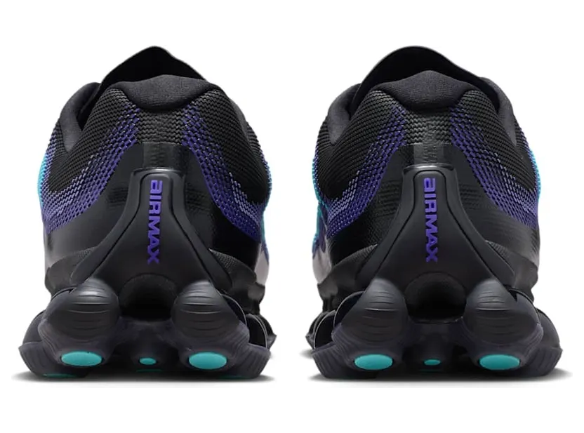 Nike Air Liquid Max “Radiant Blue”: blaues Licht über schwarzem Mesh (6)