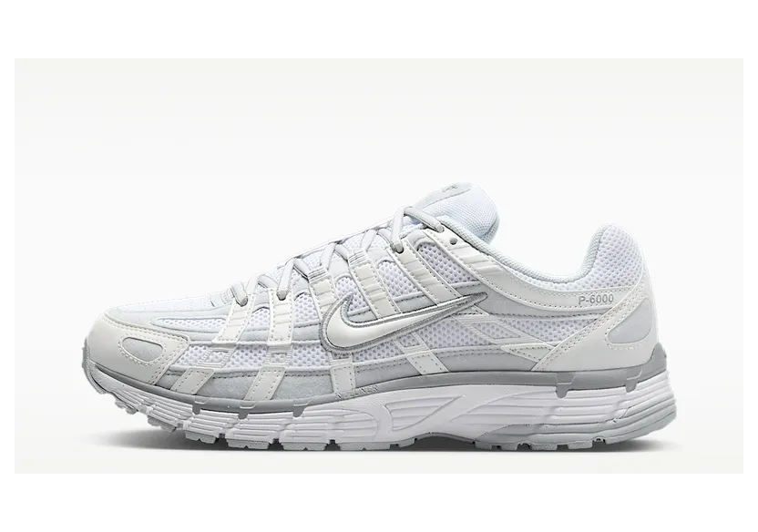 Nike P-6000 “Summit White/Pure Platinum” (FV6603-101)