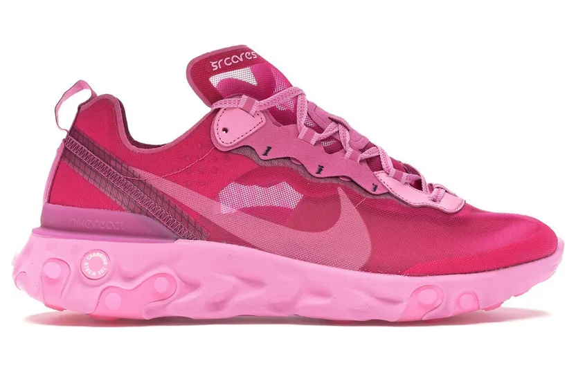 Nike React Element 87 Sneakerroom Breast Cancer Awareness Pink (CQ4337-600)