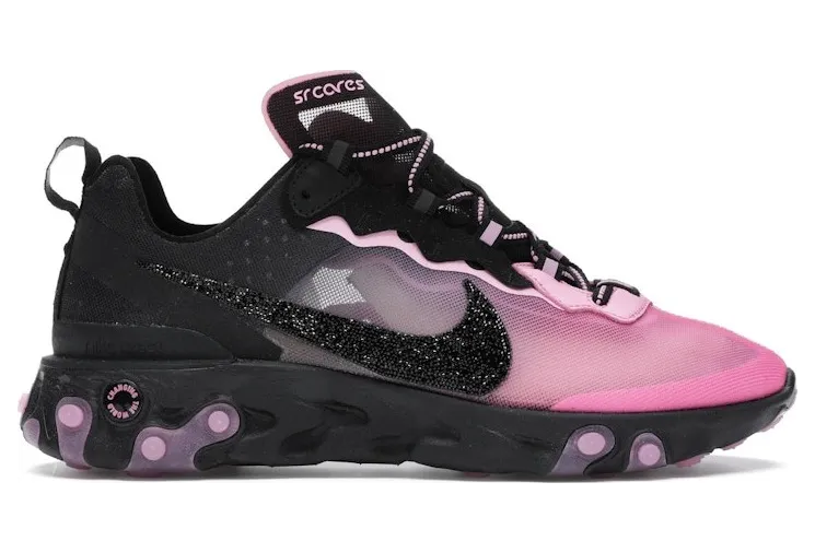 Nike React Element 87 Sneakerroom Breast Cancer Awareness Swarovski (CQ4337-001)