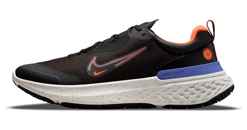 Nike React Miler 2 Shield wetterfester Straßenlaufschuh für Schwarz (DC4064-003)
