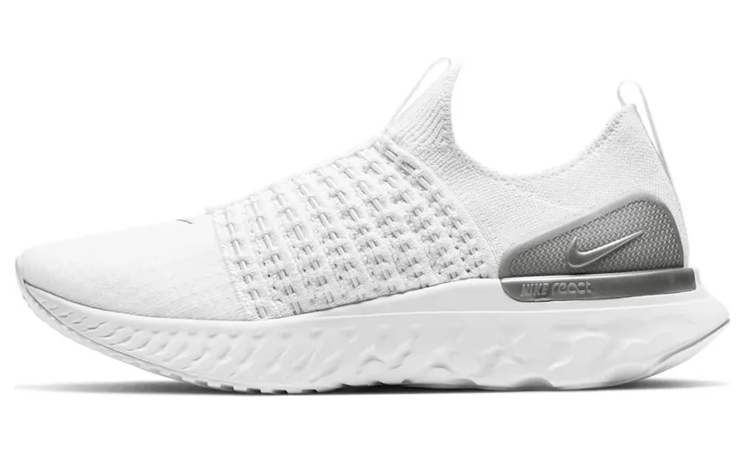 Nike React Phantom Run Flyknit 2 White Pure Platinum (W)
