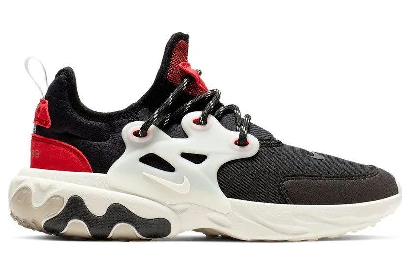 Nike React Presto Black Phantom Red (GS)