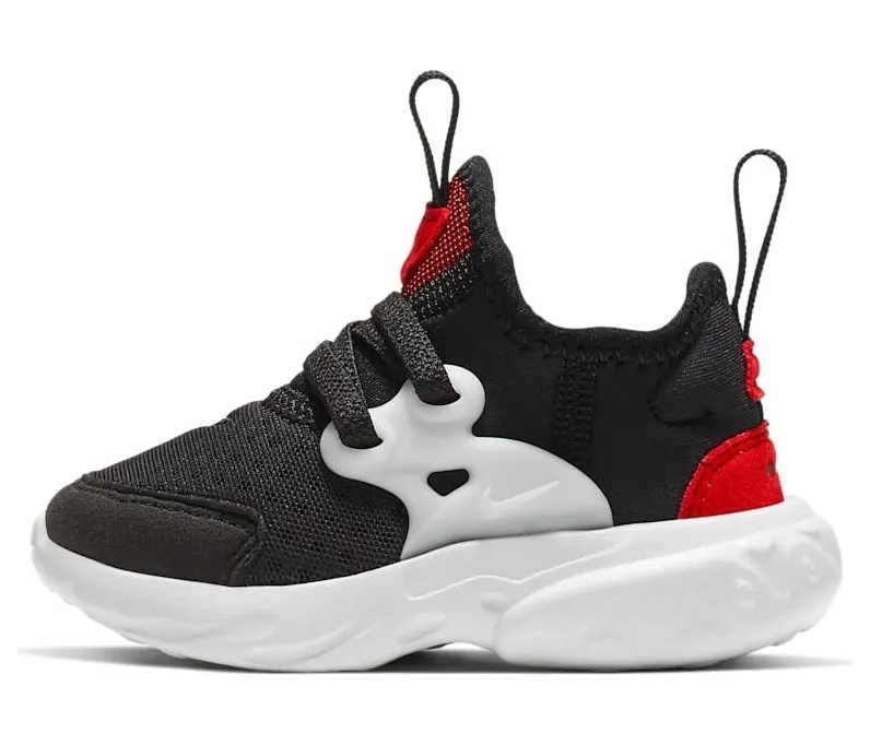 Nike React Presto Black Phantom Red (TD)