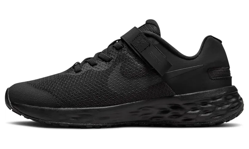 Nike Revolution 6 FlyEase Straßenlaufschuh für einfaches An- und Ausziehen für ältere Schwarz (DD1113-001)