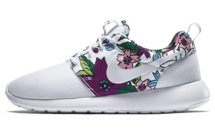 Nike Roshe Run White Floral Aloha (W)