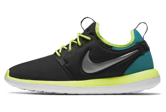 Nike Roshe Two Black Metallic Pewter (GS) (844653-003)