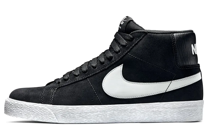 Nike SB Blazer Black White Base Grey (631042-003)