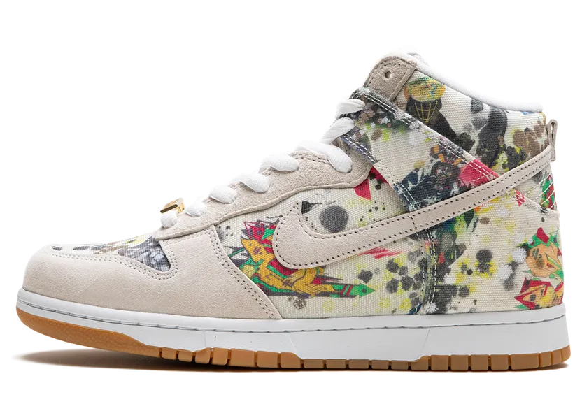 Nike SB Dunk High “Supreme Rammellzee” (FD8779-100)