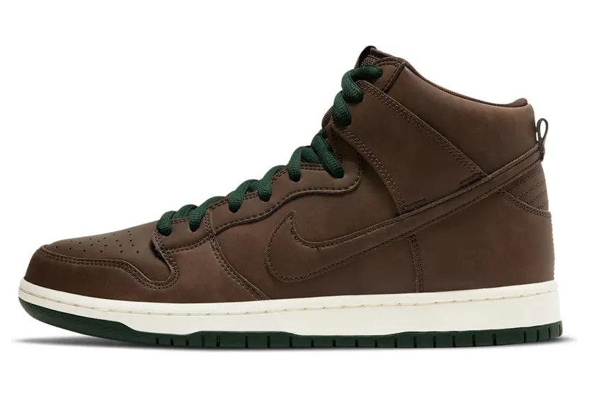 Nike SB Dunk High Baroque Brown Vegan Leather (CV1624-200)