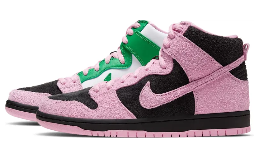 Nike SB Dunk High Invert Celtics (2020) (CU7349-001)
