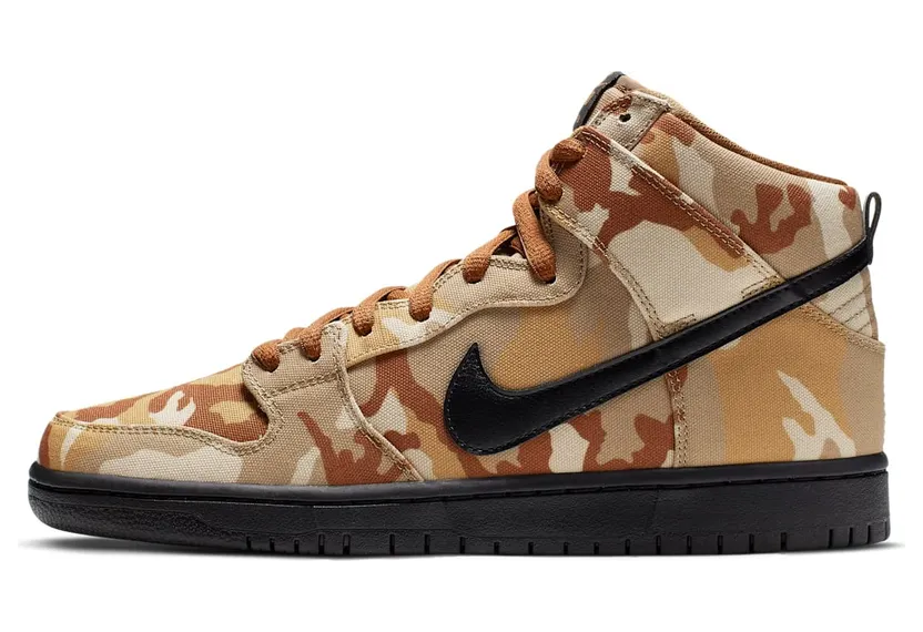 Nike SB Dunk High Pro Desert Camo (BQ6826-200)