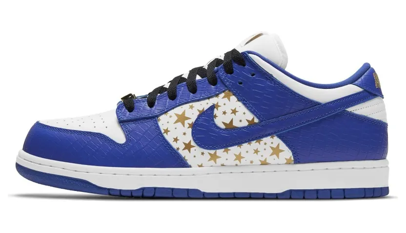 Nike SB Dunk Low Supreme Stars Hyper Royal (2021)