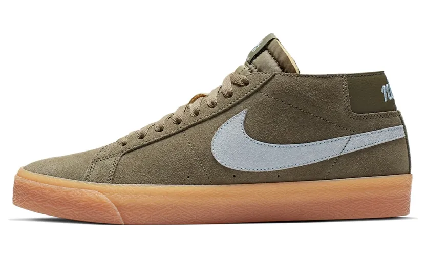Nike SB Zoom Blazer Chukka Medium Olive Light Armory Blue (AT9765-201)