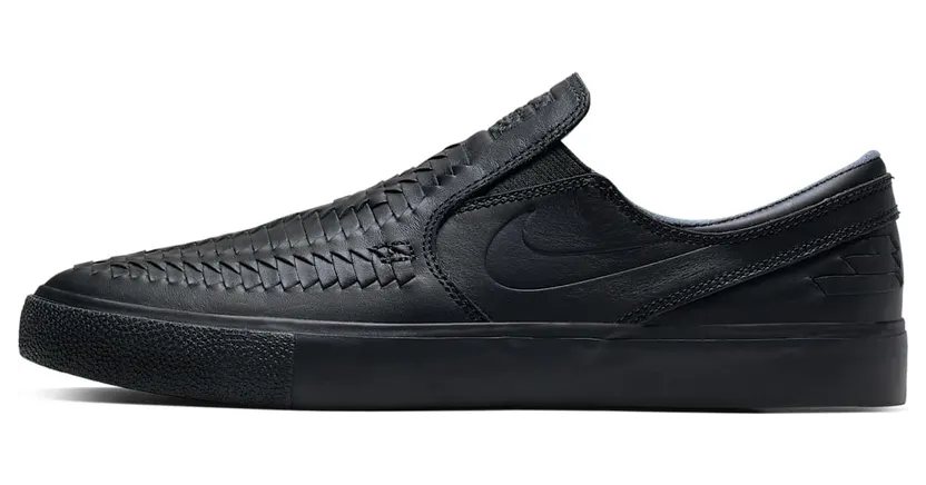 Nike SB Zoom Stefan Janoski Slip RM Crafted Woven Black (AR4883-001)