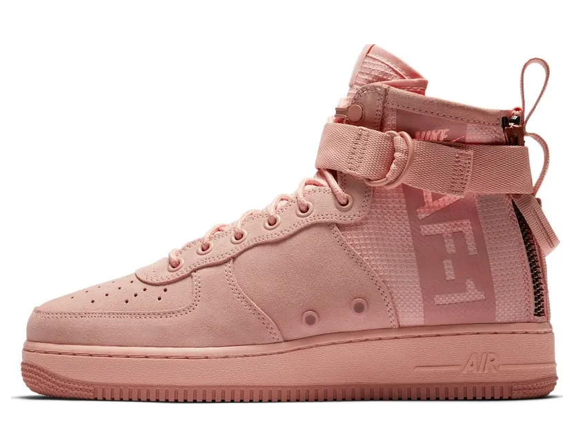 Nike SF Air Force 1 Mid Coral Stardust (AJ9502-600)